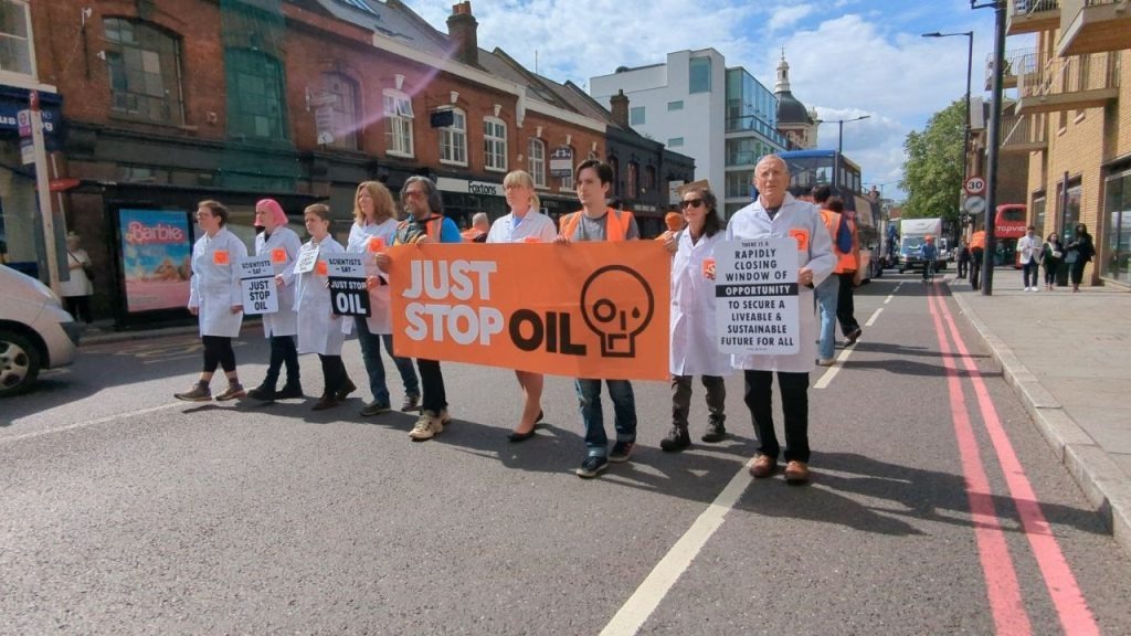 Активисты Just Stop Oil