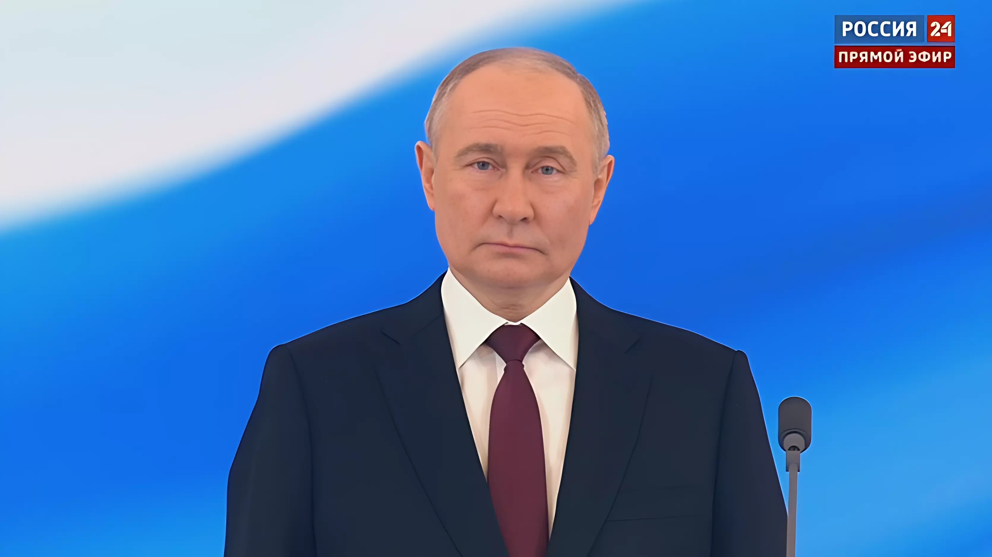 Владимир Путин вступил в должность президента Российской Федерации