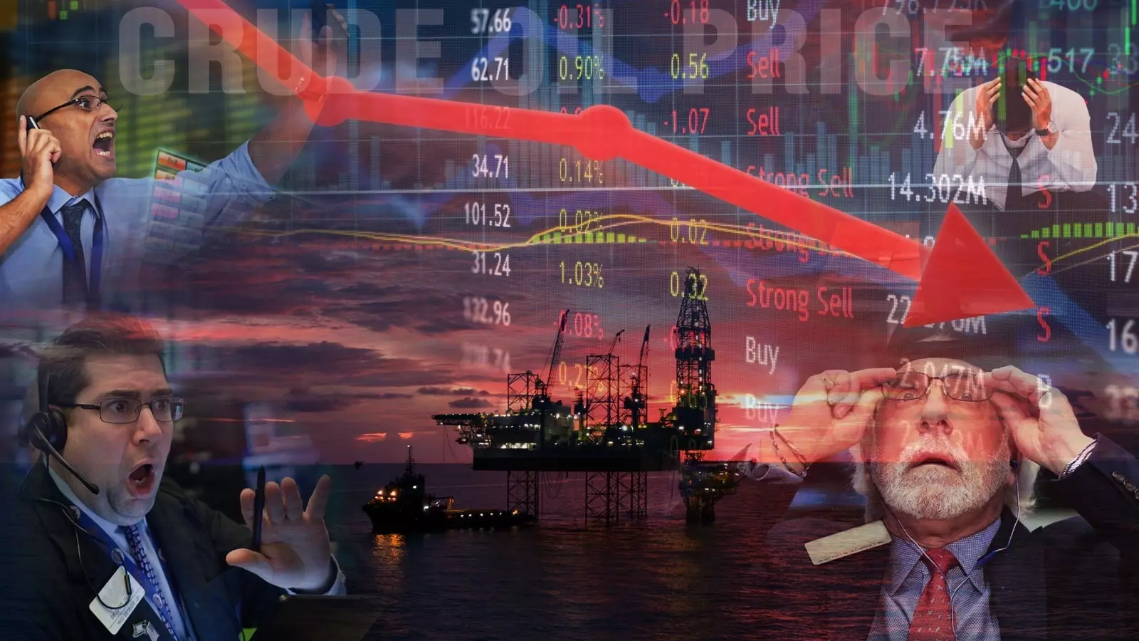Растущая с утра нефть снова пошла вниз на данных из США